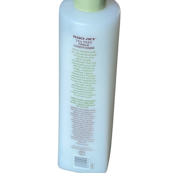 Trader Joe's Tea Tree Tingle Conditioner 16 fl oz NEW - Picture 3 of 5